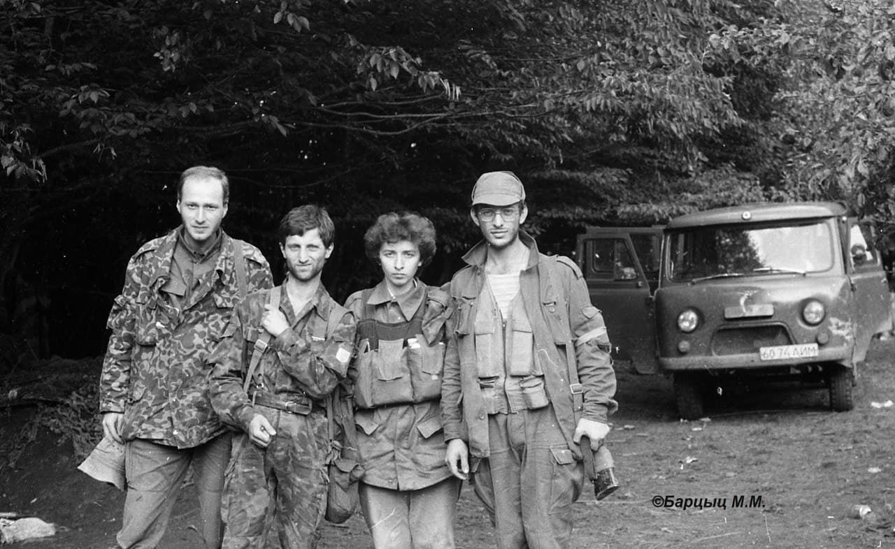 Июльское наступление. 03.07.1993 г. Сатбей Купалба, Ахра Кехирипа, Марина Барцыц. ОВНА Июльское наступление. 03.07.1993 г. Сатбей Купалба, Ахра Кехирипа, Марина Барцыц. ОВНА