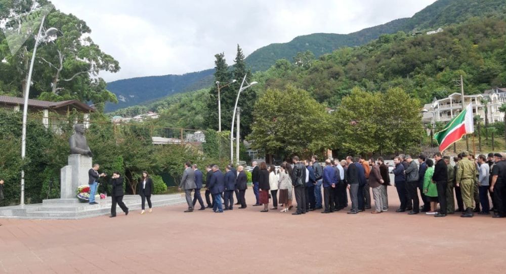 В Гагре отметили День освобождения города от грузинских войск