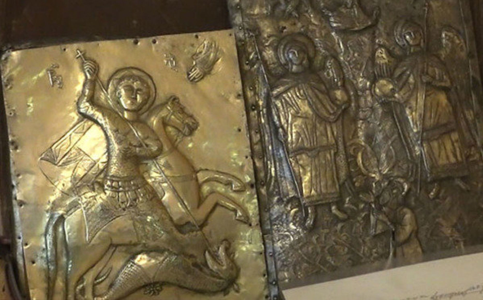 Храм Георгия Победоносца в Абхазии мироточащие иконы