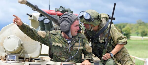 Тактические учения на российской военной базе в Абхазии - Sputnik Абхазия