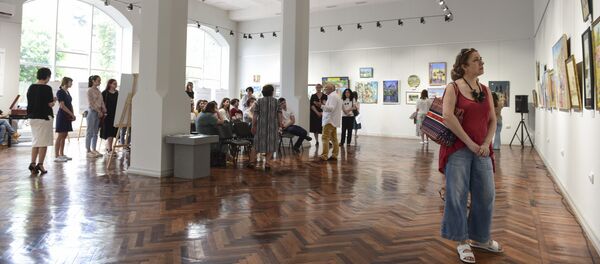 Выставка в ЦВЗ Выставка в ЦВЗ - Sputnik Аҧсны