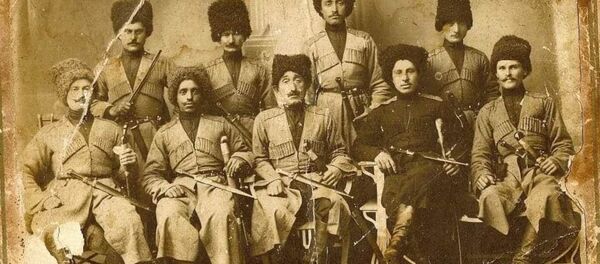 Актәи Адунеизегьтәи аибашьра ду аҟны &quot;Аԥсуаа рышәк&quot; иалахәыз аибашьцәа. Арӷьарахьтә актәи Коӷониа Ҟача иоуп - Sputnik Аҧсны