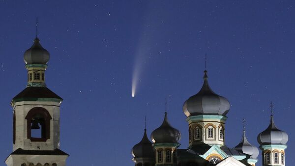 Комета C/2020 F3 над Белоруссией - Sputnik Абхазия