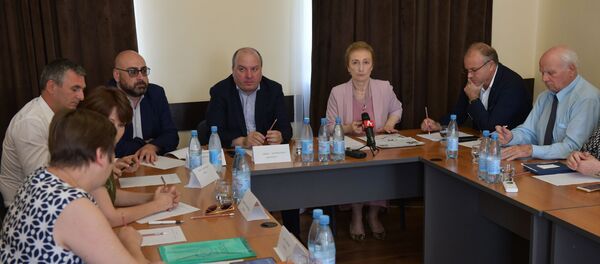 Заседание в общественной палате по вопросу курортного сезона Заседание в общественной палате по вопросу курортного сезона - Sputnik Абхазия