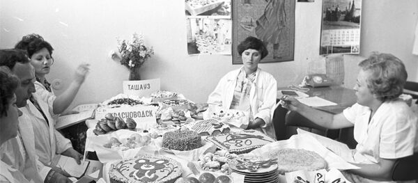 Конкурс поваров, кулинаров и официантов, посвященный предстоящей Олимпиаде-80 в Москве. - Sputnik Абхазия