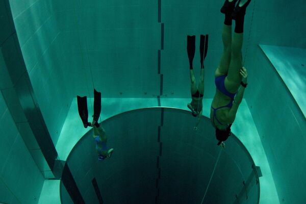 Обучение фридайвингу в бассейне Y-40 The Deep Joy - Sputnik Абхазия