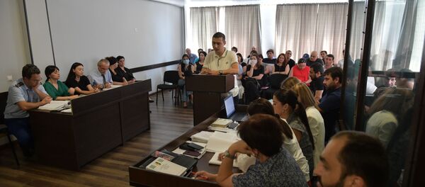 Заседание суда по делу Анзора Тарба  - Sputnik Абхазия