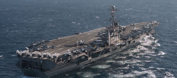Ударная группа ВМС США во главе с авианосцем Harry Truman покинула порт Норфолк Ударная группа ВМС США во главе с авианосцем Harry Truman покинула порт Норфолк - Sputnik Абхазия