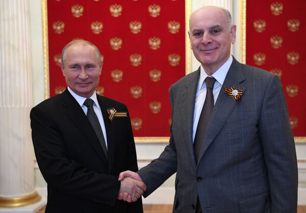 Встреча глав иностранных государств президентом РФ В. Путиным в Кремле - Sputnik Аҧсны