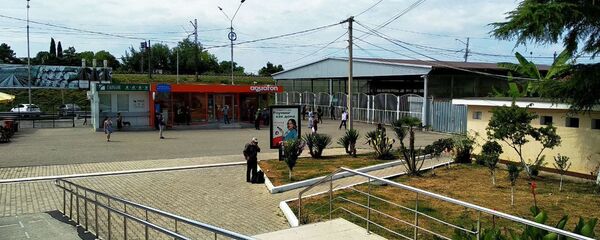 Граница на реке Псоу  Граница на реке Псоу  - Sputnik Абхазия