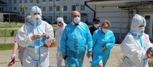 Гудаутская ЦРБ Гудаутская ЦРБ - Sputnik Аҧсны