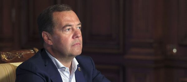 Председатель Единой России Д. Медведев провел встречу с участниками кадрового проекта ПолитСтартап - Sputnik Абхазия