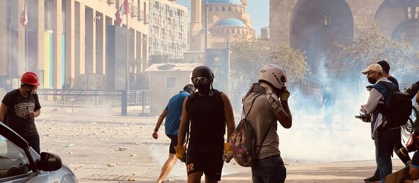 Ливан Бейрут протесты Ливан Бейрут протесты - Sputnik Абхазия