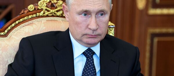 Президент РФ В. Путин провел встречу с главой ОАК Ю. Слюсарем Президент РФ В. Путин провел встречу с главой ОАК Ю. Слюсарем - Sputnik Аҧсны