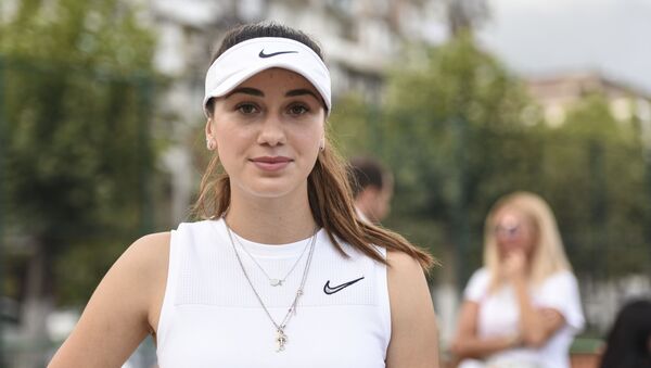Мастер-класс теннисистки Амины Аншба - Sputnik Абхазия