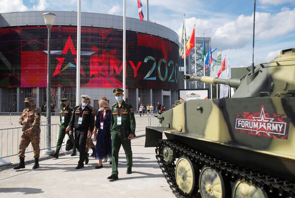 На выставке вооружений Международного военно-технического форума (МВТФ) Армия-2020 в военно-патриотическом парке Патриот - Sputnik Абхазия