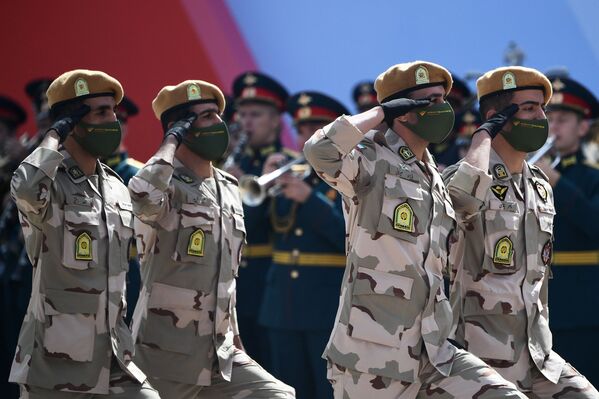 Военнослужащие вооруженных сил Ирана на открытии Международного военно-технического форума Армия-2020 в военно-патриотическом парке Патриот - Sputnik Абхазия