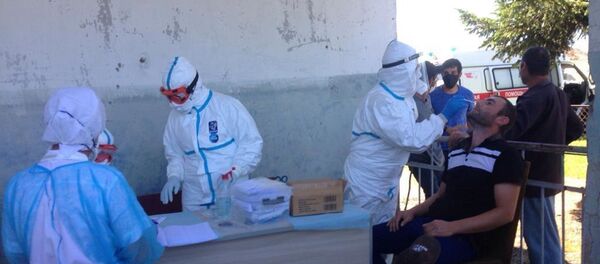 Работа медиков в селе Лабра  - Sputnik Абхазия