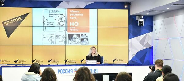 Абхазские журналисты посетили штаб-квартиру Sputnik Абхазские журналисты посетили штаб-квартиру Sputnik - Sputnik Абхазия