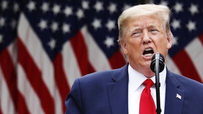 Брифинг президента США Дональда Трампа