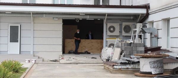 В Гудаутский ковидный госпиталь доставлен аппарат компьютерной томографии (KT). В Гудаутский ковидный госпиталь доставлен аппарат компьютерной томографии (KT). - Sputnik Абхазия