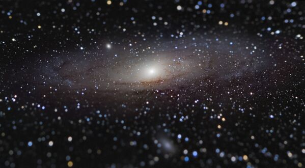 Снимок Andromeda Galaxy at Arm's Length французского фотографа Nicolas Lefaudeux, победивший в конкурсе Insight Investment Astronomy Photographer of the Year 2020 - Sputnik Абхазия