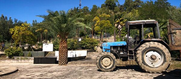 Сухумский пантеон приводят в порядок Сухумский пантеон приводят в порядок - Sputnik Абхазия