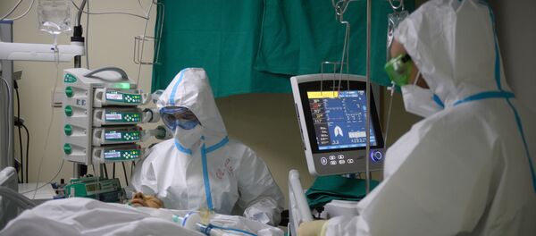 Госпиталь COVID-19 в ГКБ № 52 Госпиталь COVID-19 в ГКБ № 52 - Sputnik Абхазия