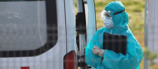 Карантинный центр в Коммунарке Карантинный центр в Коммунарке - Sputnik Абхазия