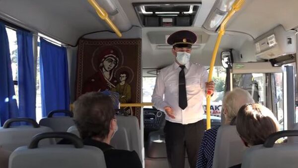 Профилактика соблюдения санитарных норм в общественном транспорте - Sputnik Абхазия