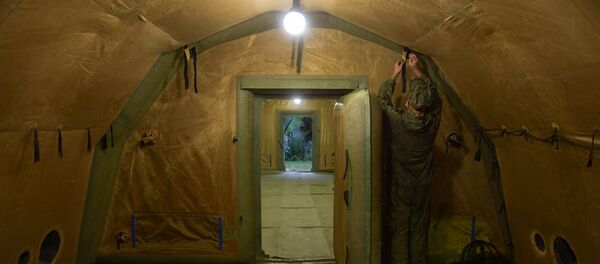 В гостинице «Айтар» приступили к организации мобильного госпиталя В гостинице «Айтар» приступили к организации мобильного госпиталя - Sputnik Абхазия