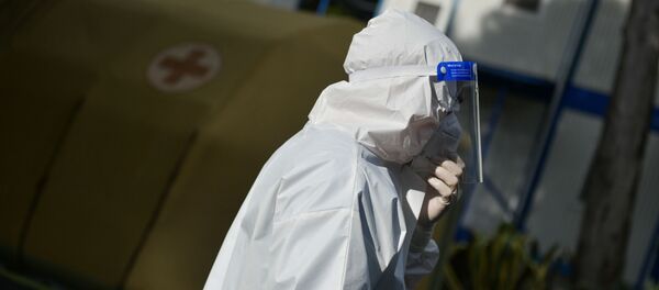 Российский военный госпиталь в Сухуме принял первых пациентов Российский военный госпиталь в Сухуме принял первых пациентов - Sputnik Абхазия