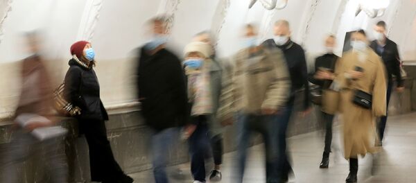 Московское метро во время ограничений в связи с коронавирусом - Sputnik Аҧсны