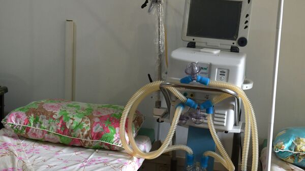 Временный госпиталь для больных коронавирусом в Сухуме  - Sputnik Аҧсны