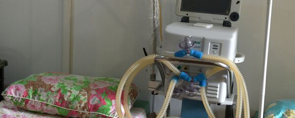 Временный госпиталь для больных коронавирусом в Сухуме  Временный госпиталь для больных коронавирусом в Сухуме  - Sputnik Абхазия
