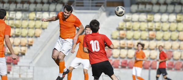 Футбольный матч между командами Афон - Гагра - Sputnik Аҧсны