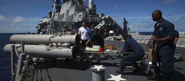 Тренировочный пуск торпеды  Тренировочный пуск торпеды  - Sputnik Абхазия