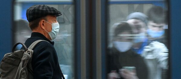 Масочный режим в Москве Масочный режим в Москве - Sputnik Абхазия