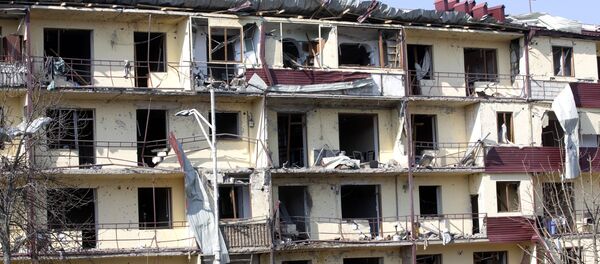 Нагорный Карабах во время обострения конфликта Нагорный Карабах во время обострения конфликта - Sputnik Абхазия