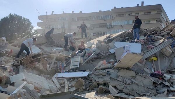 Землетрясение в Измире. Турция - Sputnik Абхазия