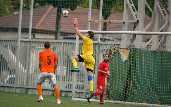 Финальный матч Кубка Абхазии по футболу между командами Рица и Гагра - Sputnik Абхазия