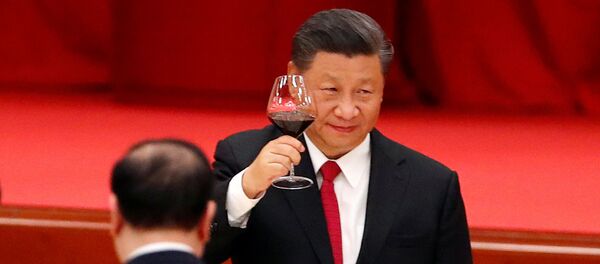 Председатель Компартии Китая Си Цзиньпин Председатель Компартии Китая Си Цзиньпин - Sputnik Абхазия