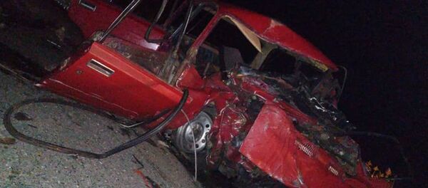 Авария в с.Кындыг Авария в с.Кындыг - Sputnik Абхазия