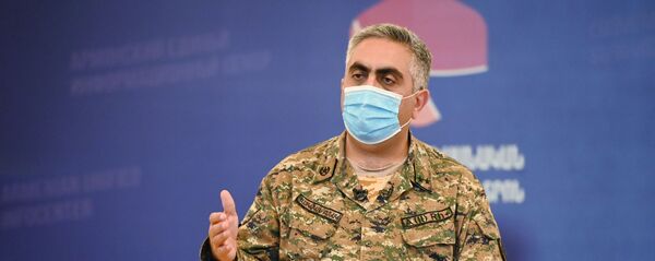 Брифинг в Армении на тему конфликта на армяно-азербайджанской границе - Sputnik Абхазия