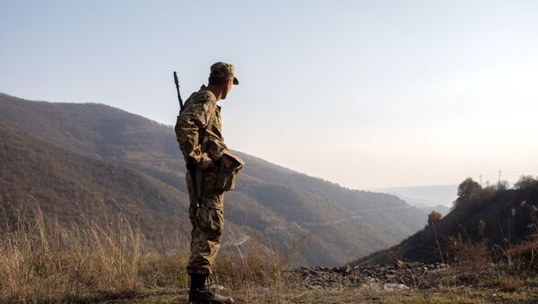 Нагорный Карабах во время обострения конфликта - Sputnik Абхазия