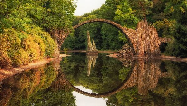 Мост Ракотцбрюке в Германии - Sputnik Абхазия