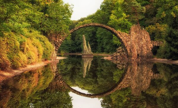 Мост Ракотцбрюке в Германии - Sputnik Абхазия