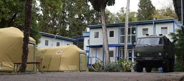 Мобильный госпиталь Айтар  Мобильный госпиталь Айтар  - Sputnik Аҧсны