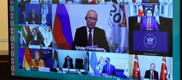 Президент РФ В. Путин принял участие в саммите Группы двадцати Президент РФ В. Путин принял участие в саммите Группы двадцати - Sputnik Абхазия