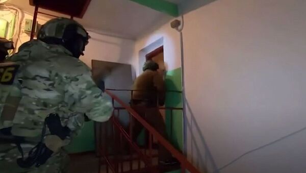 Видео задержания боевиков, готовивших теракты в Московском регионе - Sputnik Абхазия